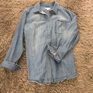 Denim Button Shirt